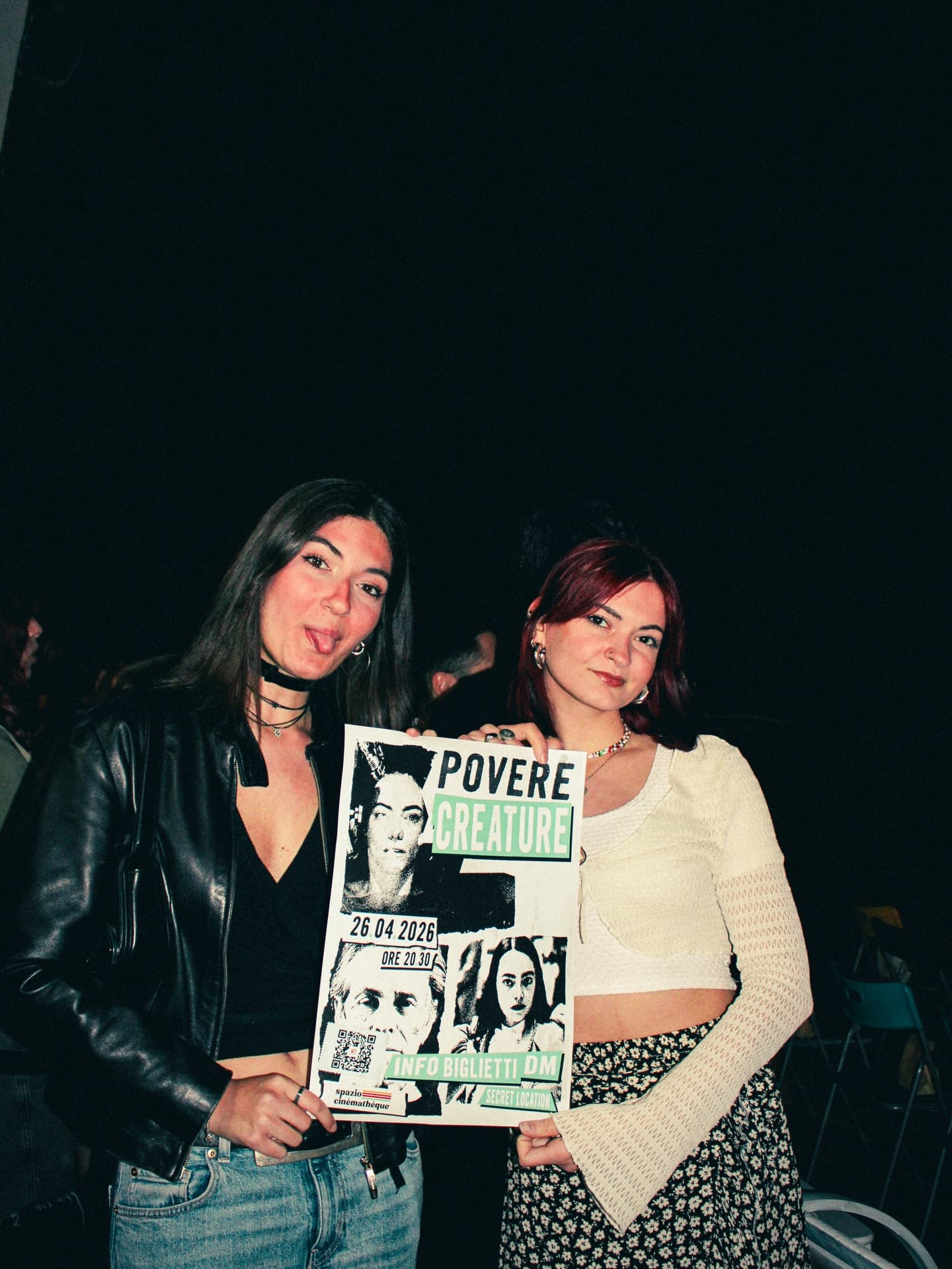 Fermo immagine del pubblico